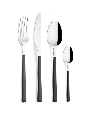Tenedor de mesa Charlie black de Cutelarias (12Uds)
