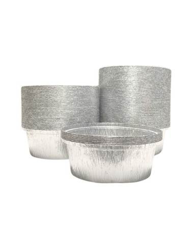 Envase de aluminio redondo (125uds)