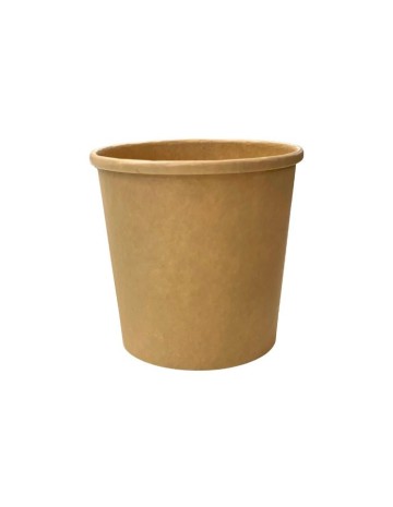 Tarrina alta de kraft 350ml (500uds)