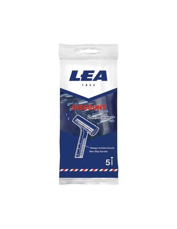 Maquinilla desechable de afeitar 2 hojas AF Azul Lea (100Uds)
