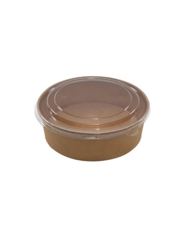 Ensaladera Kraft c/tapa de BETIK caja 10x25U (250Uds)