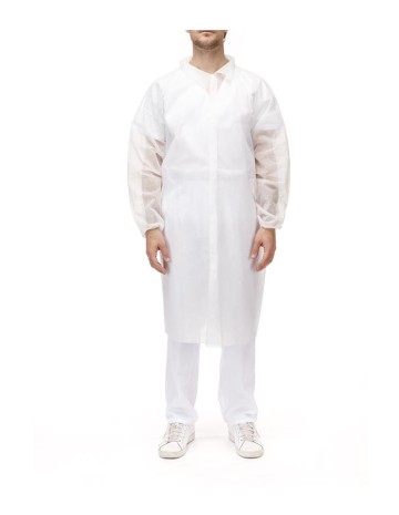 Bata de visita blanca 35gr 3XL 120x150cm (50Uds)