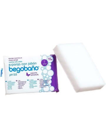Esponja de baño Begobaño 7,5x13x2,5 (1200Uds)