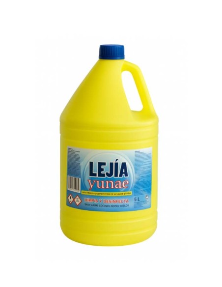 Lejía desinfectante de alimentos y bebidas económica 5L (3Uds)