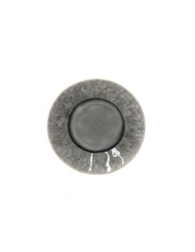 Plato Pan Gris "MADEIRA" (6uds)