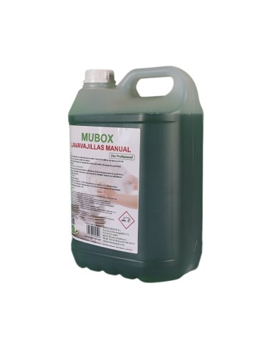 Mubox Detergente Lavavajillas Manual 5L (4Uds)