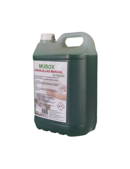 Mubox Detergente Lavavajillas Manual 5L (4Uds)