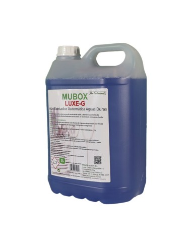 Mubox Abrillantador automático aguas Duras 5L