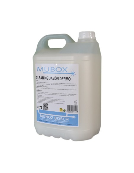 Mubox Jabón manos Nacarado 5L (4Uds)