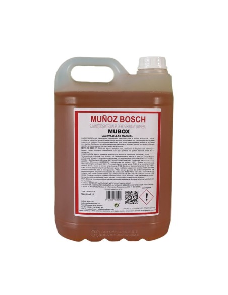 Mubox Lavavajillas manual higienizante 5kg