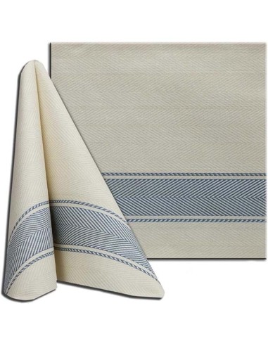 Servilleta Kitchen azul ¼ 30x40cm (800Uds)