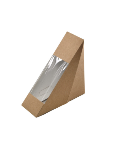 Envase Sandwich con Ventana 12,3x12,3x7,3cm (500uds)