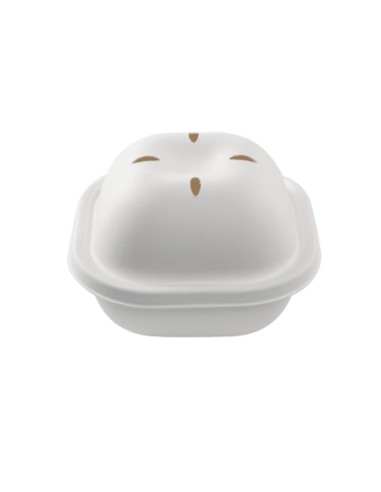 Caja Burger EKO caña de azúcar c/tapa blanca 540ml e BETIK (250Uds)