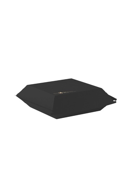 Caja kraft negra costillas 225x170x85mm 305gr (300Uds)