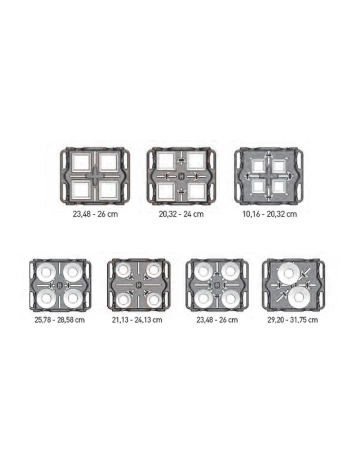 Carro Ajustable para Platos 83x70x77,5cm Pujadas 2