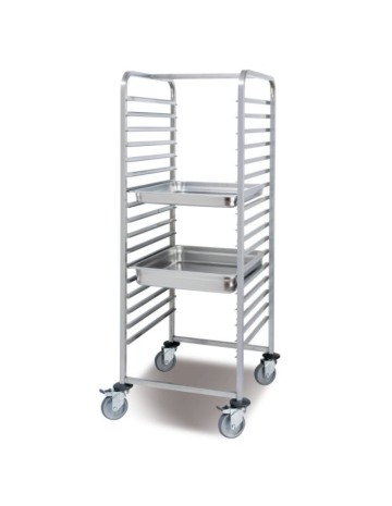 Carro para Cubetas GN 2/1 17 Guias Pujadas