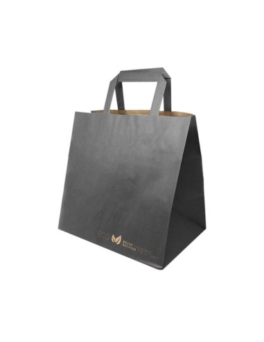 Black Collection Bolsa c/asas 27x29,5+17cm 90gr (Caja de 250Uds)