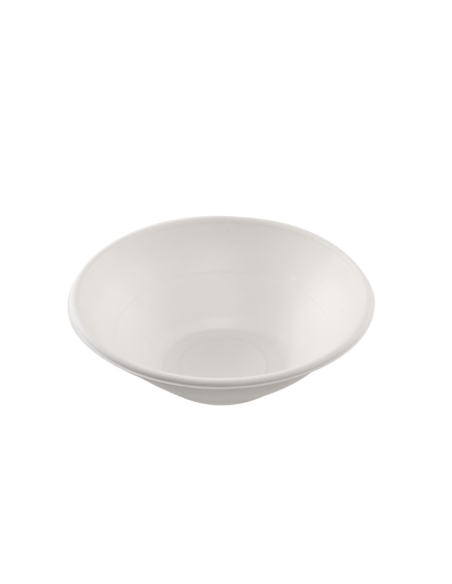 Bol redondo bagazo blanco (600Uds)