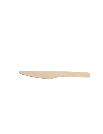 Cuchillo madera enfundado 165x1,8mm de BETIK (500Uds)