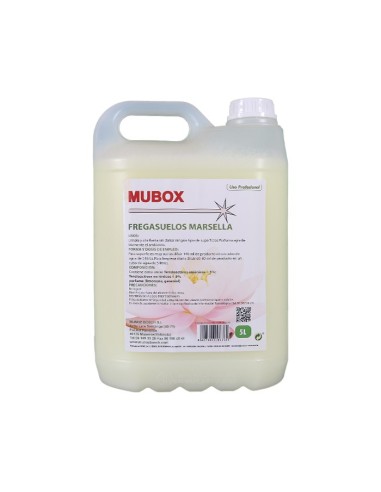 MUBOX fregasuelos perfumado marsella 5L