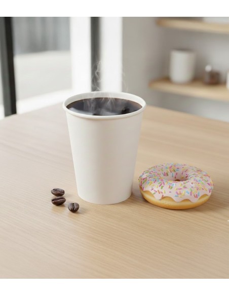 Vaso de cartón blanco 360ml (1000uds)