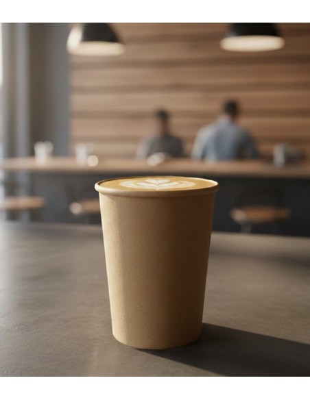 Vaso de Cartón Kraft 360ml (1000uds)