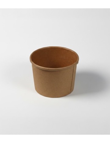 Sopera Kraft con Tapa 240ml (250uds) 2