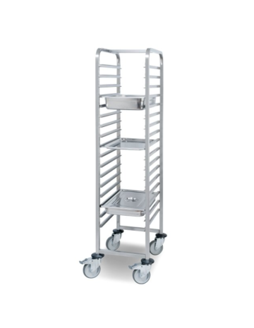 Carro para Cubetas GN 1/1 17 Guias - Pujadas