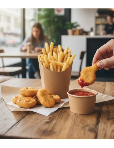 Envase de Patatas Fritas Kraft - Betik (1000uds)