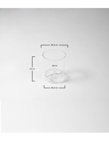 Vaso de chupito desechable 45ml (1000uds)