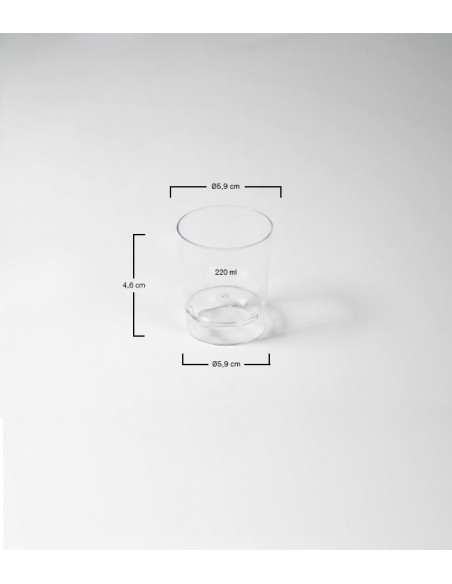 Vaso de chupito desechable 45ml (1000uds)