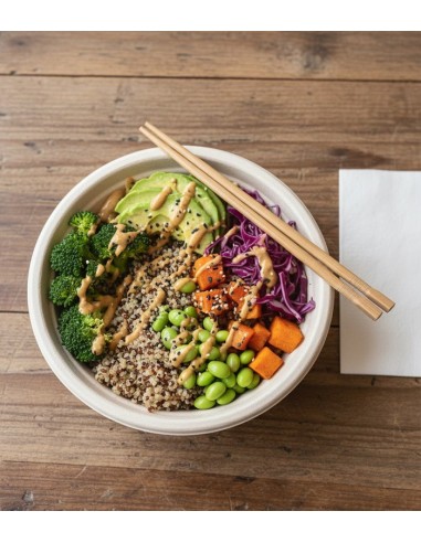 Ensaladera de bagazo