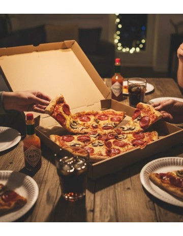 Caja Pizza Kraft 30x30x40cm (100Uds) 2