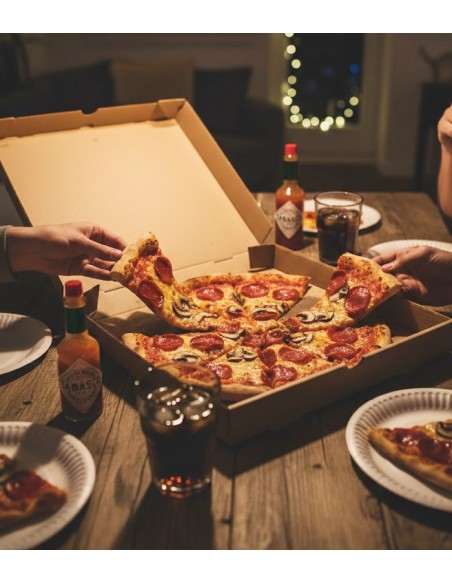 Caja Pizza Kraft 30x30x40cm (100Uds)