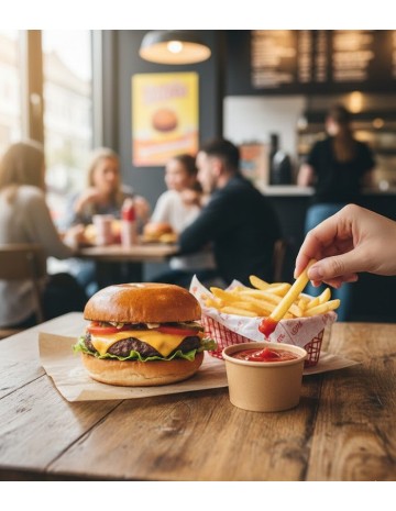 Tarrina salsera kraft 60cc (100Uds) 2