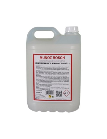 Mubox detergente Marsella ropa Hostelería 5L