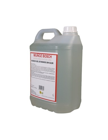 Gel de manos sin olor MUBOX 5L