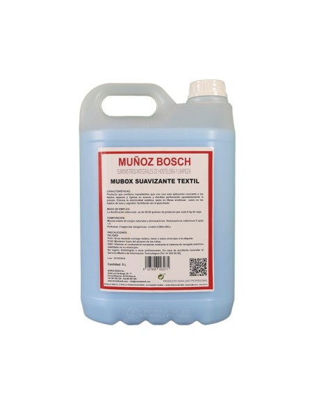 Mubox Suavizante textil 5L