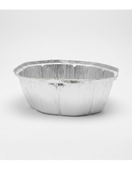 Envase de aluminio oval 2600ml (125uds)