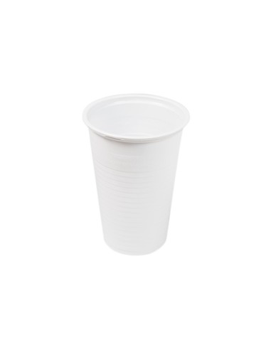 Vaso de plástico blanco 220cc (3000Uds)