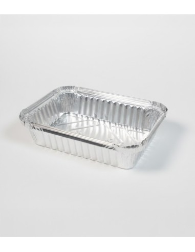 Envase de aluminio rectangular 650ml (100uds)