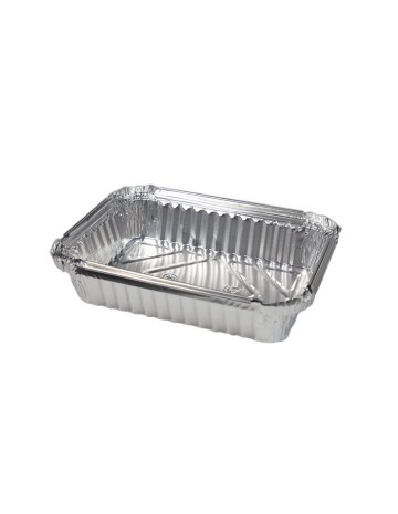 Envase de aluminio rectangular 650ml (100uds)