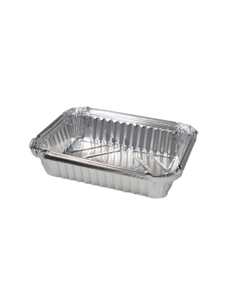 Envase de aluminio rectangular 650ml (100uds)