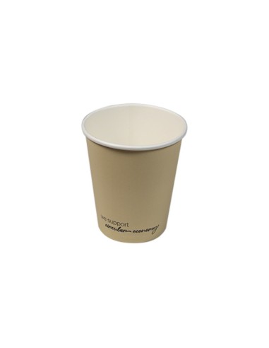 Vaso de cartón kraft 240ml (1000Uds)