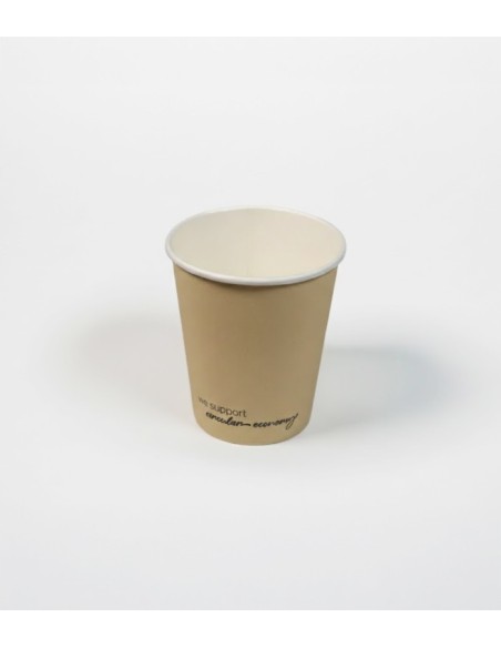 Vaso de cartón kraft 240ml (1000Uds)