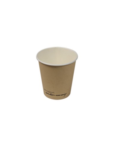 Vaso de cartón kraft 200ml (3000Uds)
