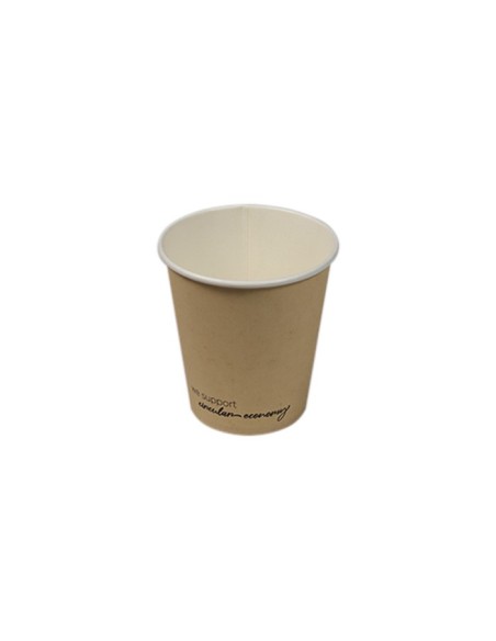 Vaso de cartón kraft 200ml (3000Uds)