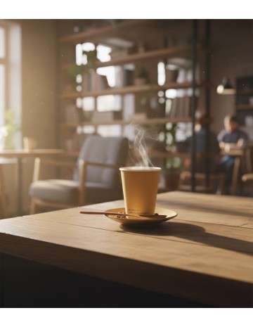 Vaso de cartón kraft 300ml 12oz (1000Uds) 2