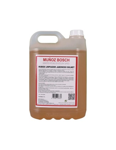 Mubox limpiador jabonoso Solnet (5L)