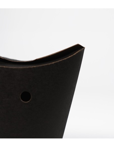 Envase Patatas con Tapa y Agujeros 305gr - Black Collection (1000Uds)